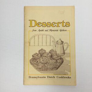 SOUPS Amish Cookbooks Set of 6 Pies Salads Soups Veggies Desserts Cookies